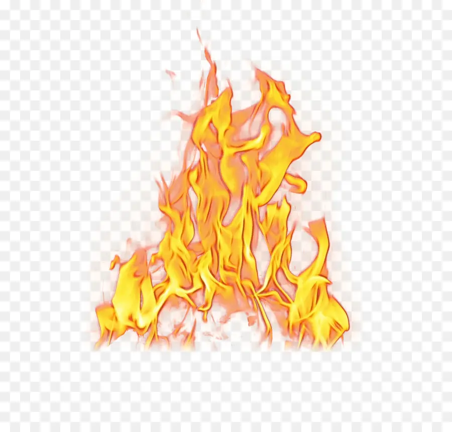 Api，Kuning PNG
