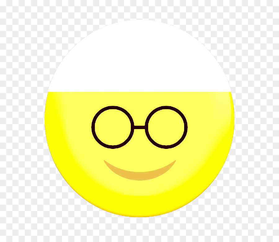 Emoticon，Kacamata PNG