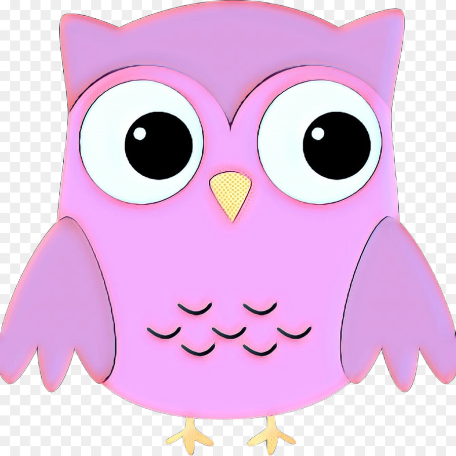 Burung Hantu，Pink PNG