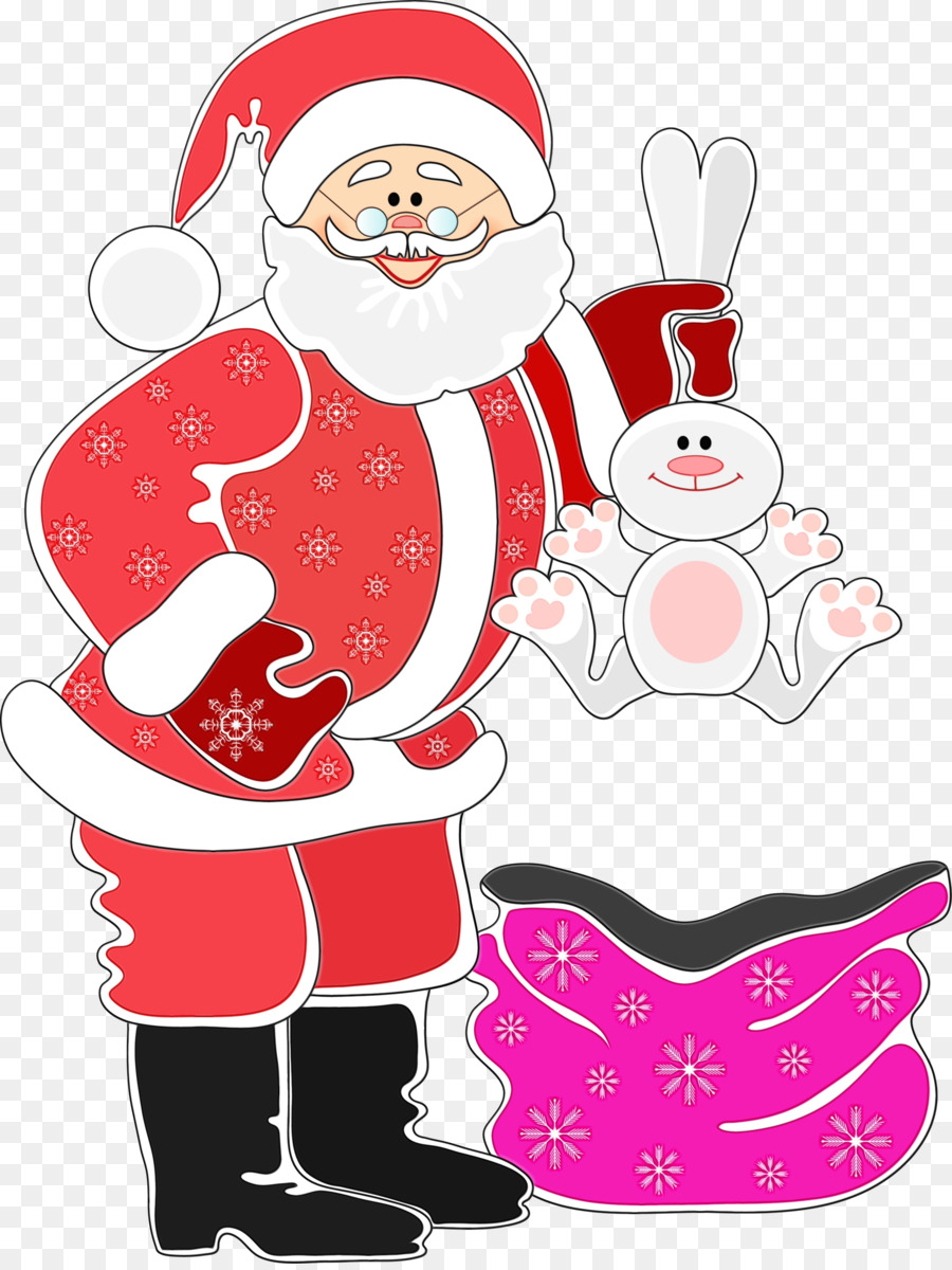 Santa Claus，Kartun PNG