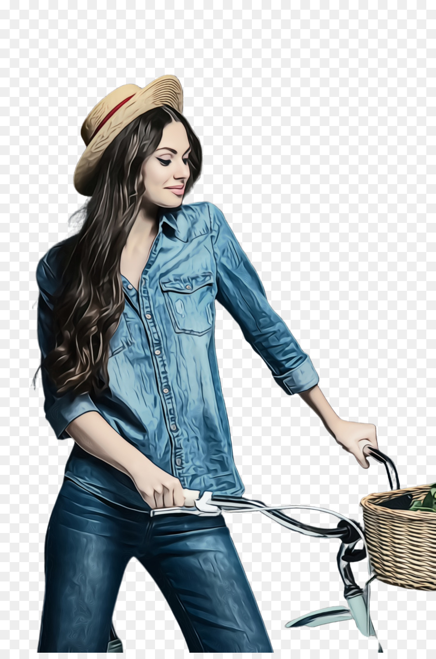 Pakaian，Celana Jeans PNG