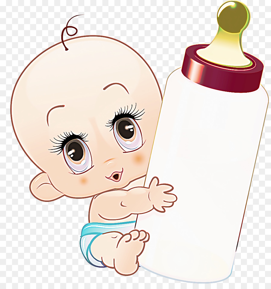 Botol Bayi，Kartun PNG