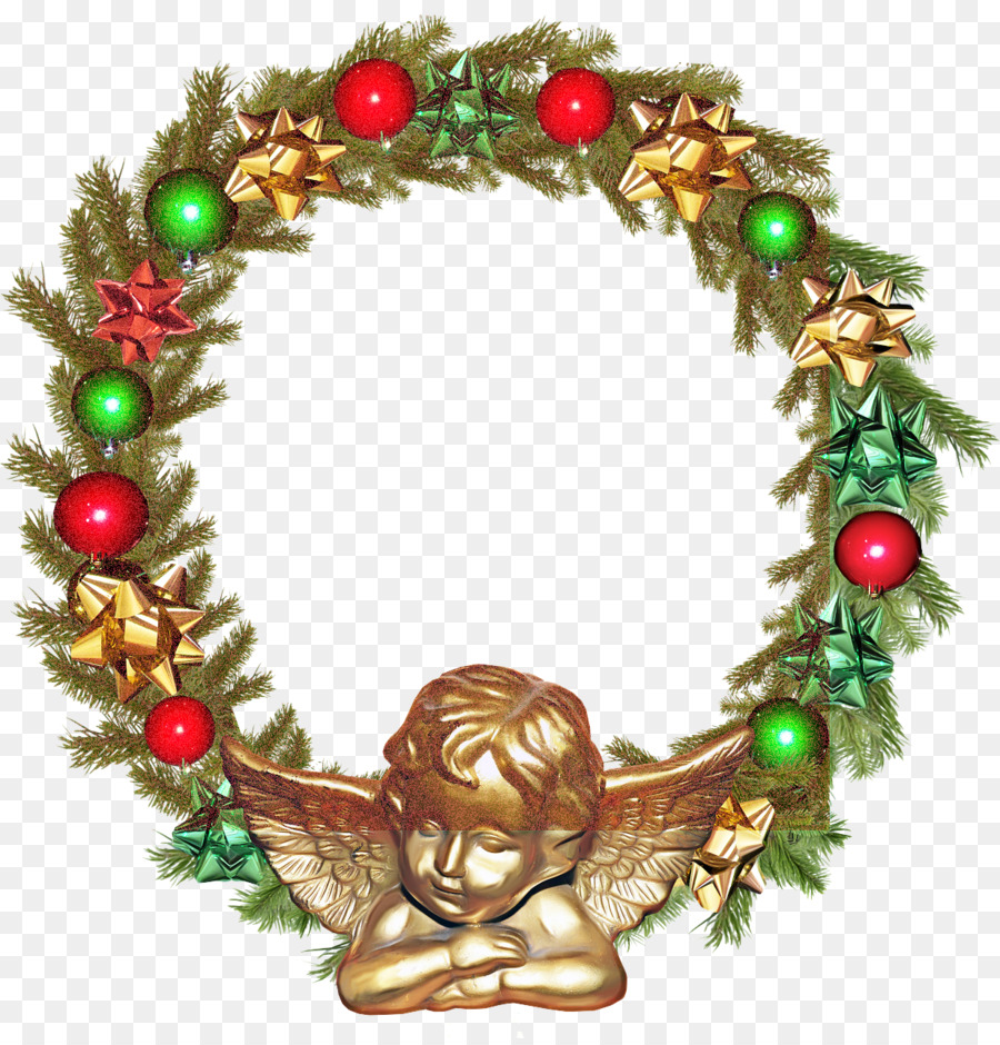 Dekorasi Natal，Lingkaran PNG