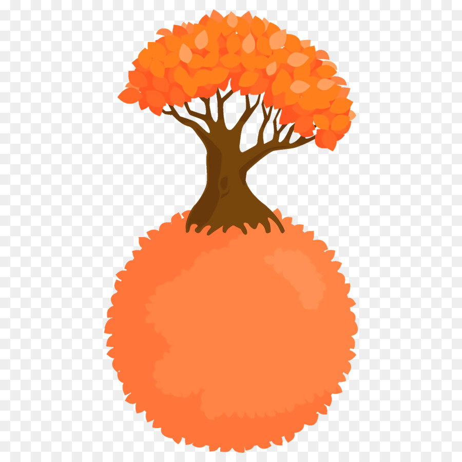 Oranye，Pom Pom PNG