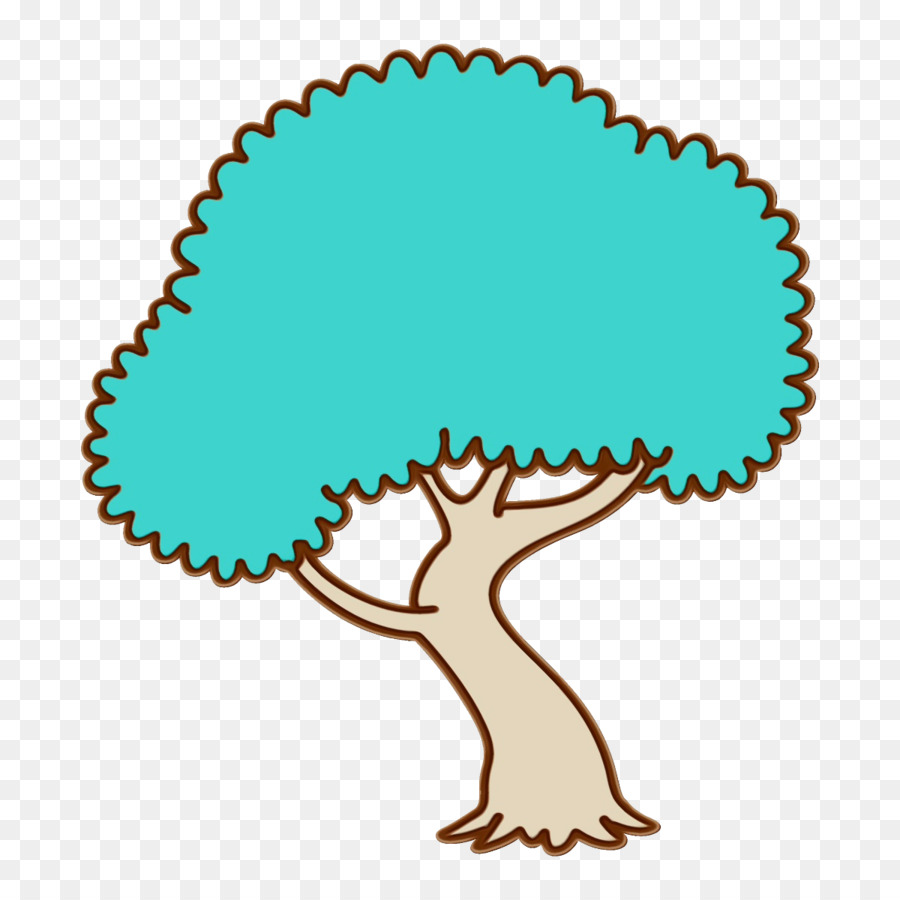 Pohon，Garis Seni PNG