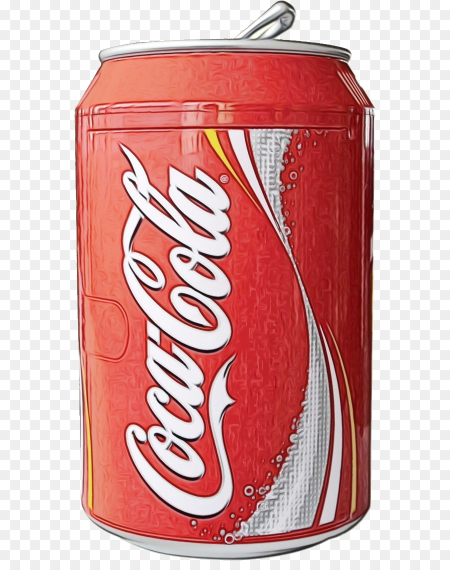 Kaleng Coca Cola，Minum PNG