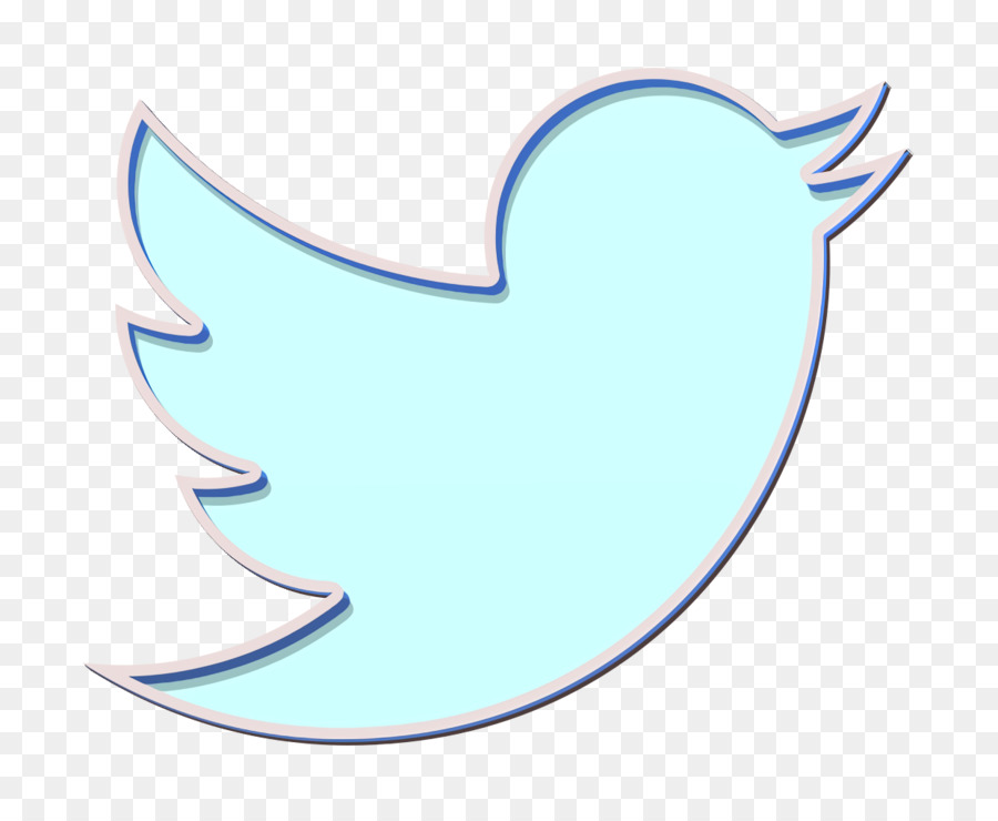 Logo Twitter Biru，Media Sosial PNG