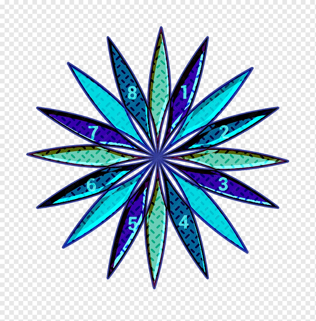 Biru, Daun, Simetri gambar png