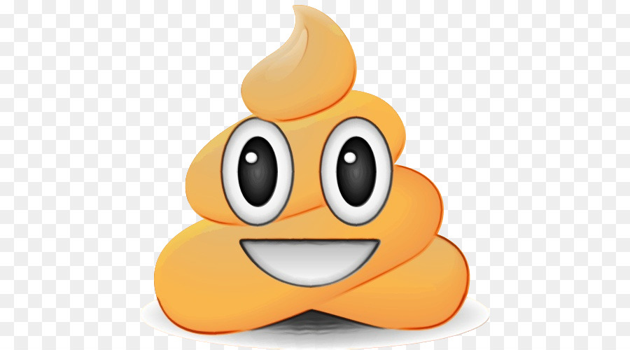 Emoji Kotoran，Tersenyum PNG