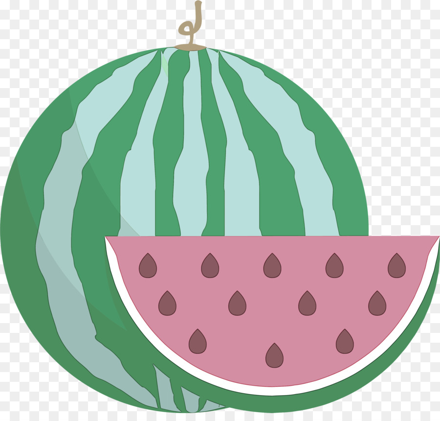 Melon Hijau，Mengiris PNG