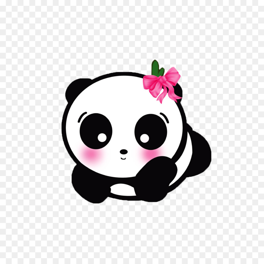 Panda Yang Lucu，Busur PNG