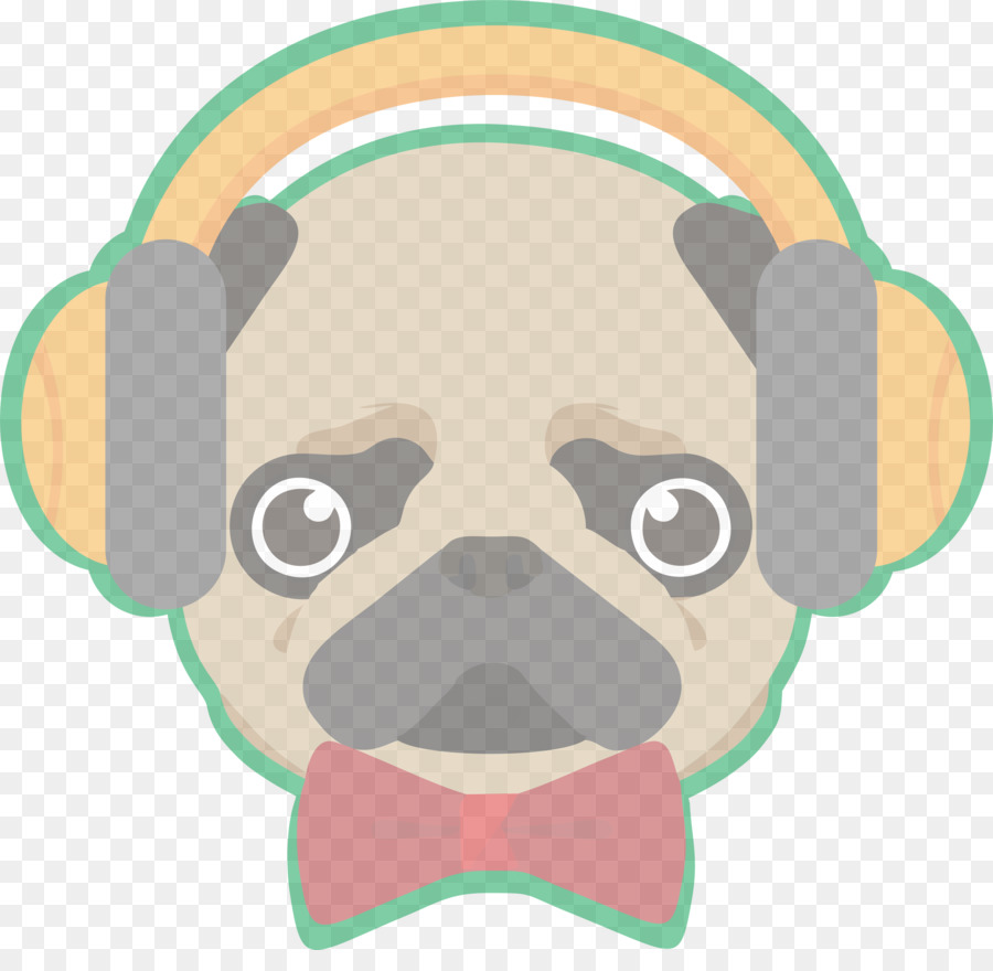 Anjing Dengan Headphone，Anjing PNG