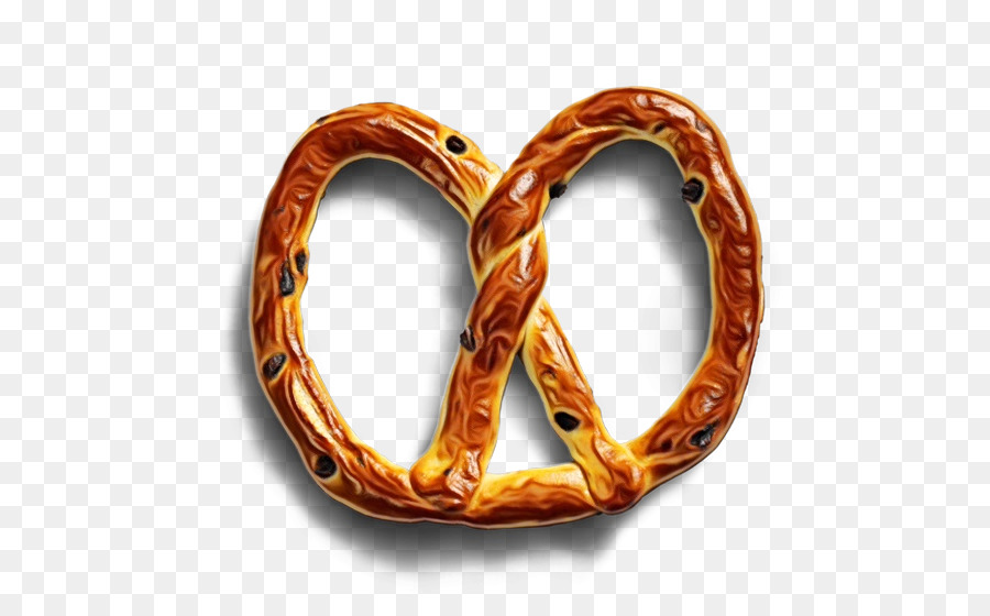 Pretzel，Oranye PNG