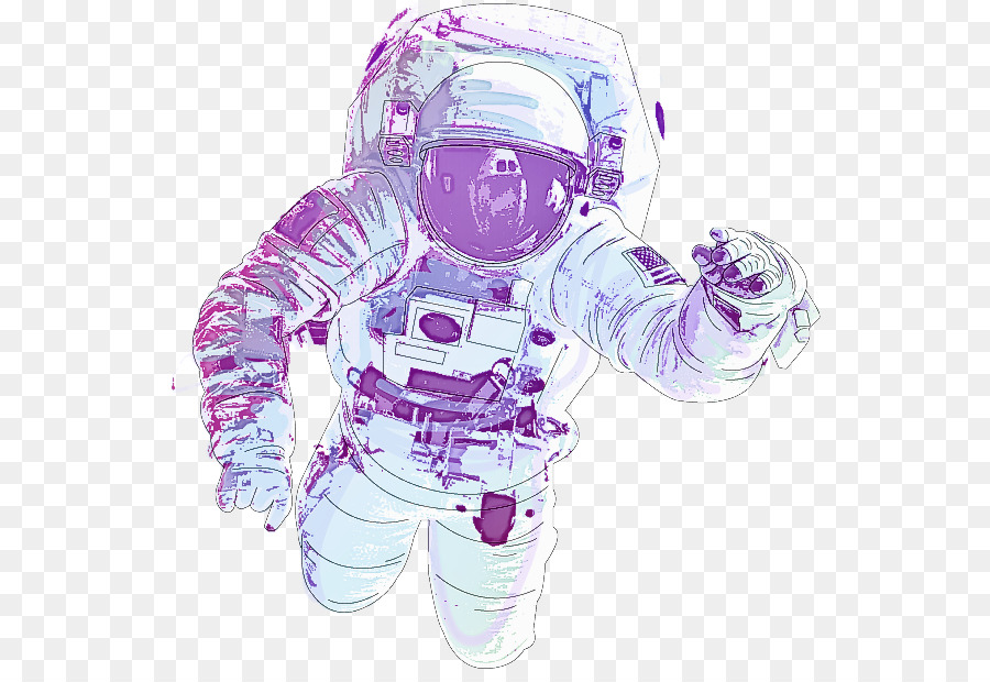 Astronaut，Ungu PNG