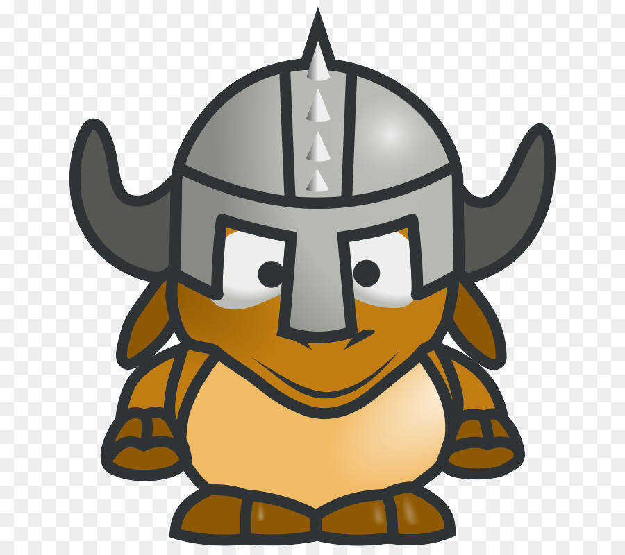 Kartun Viking，Helm PNG