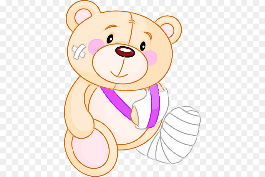 Beruang Teddy，Kartun PNG