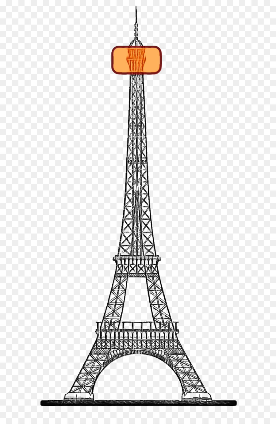 Menara Eiffel，Paris PNG