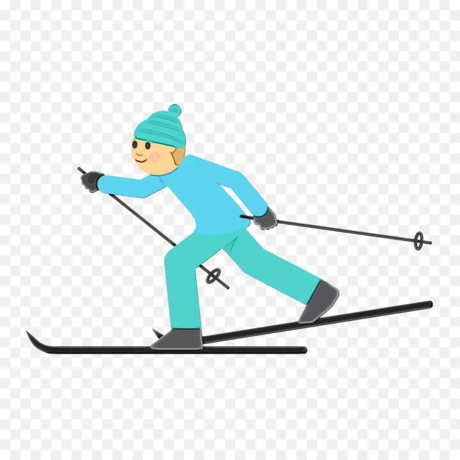 Pemain Ski，Ski PNG