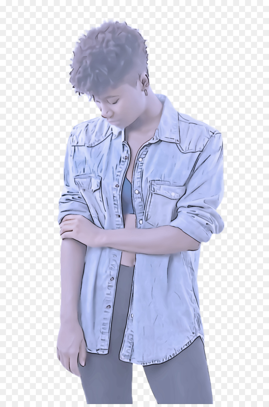 Pakaian，Denim PNG