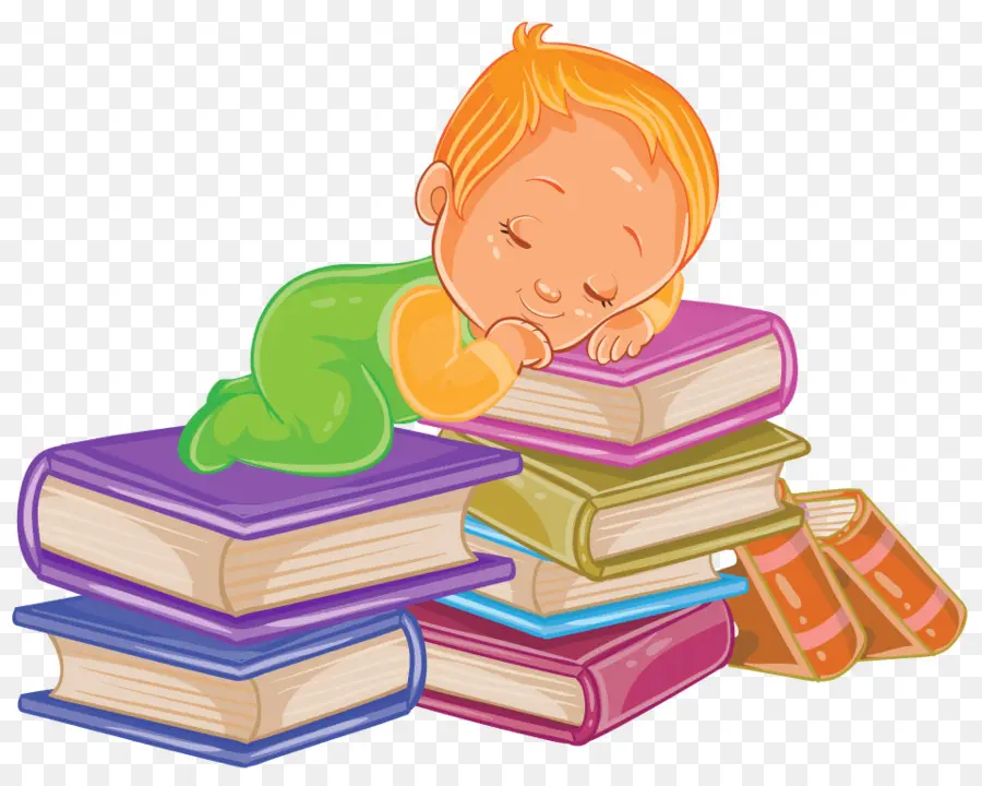 Tidur Bayi Di Buku，Buku PNG