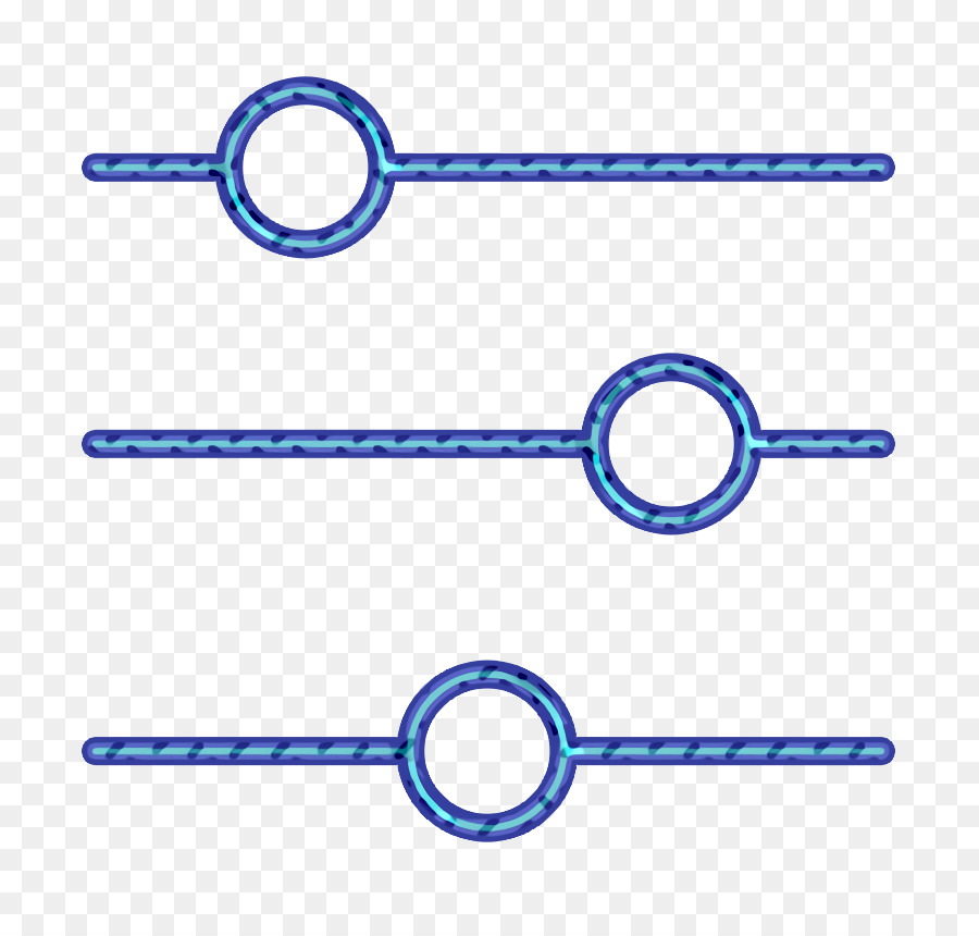 Diagram Garis Biru，Node PNG