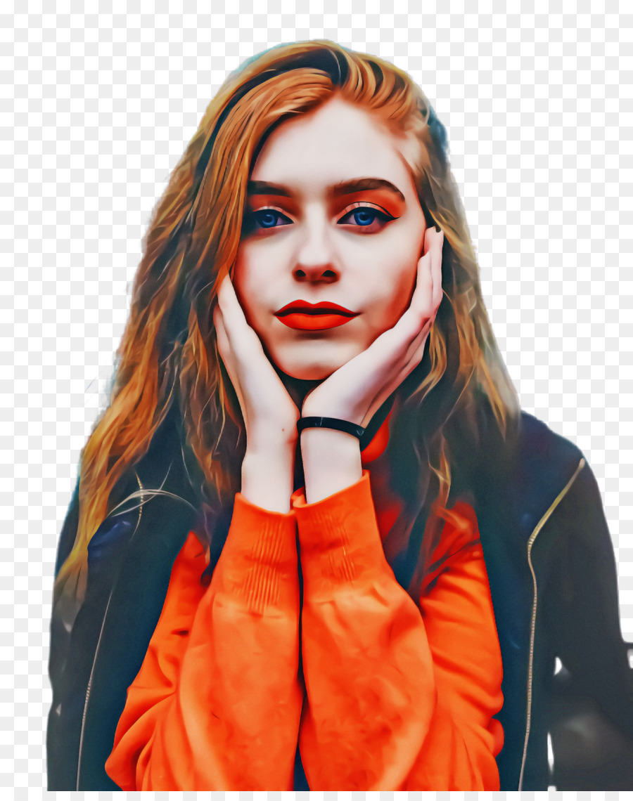 Wajah，Orange PNG