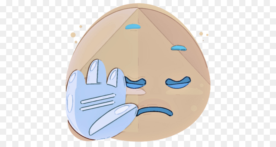 Hidung，Biru PNG