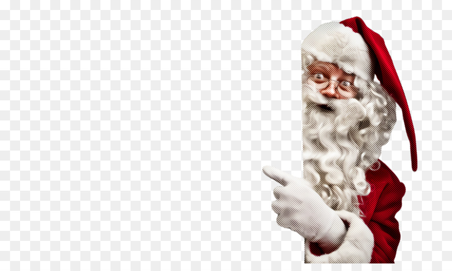 Santa Claus，Tangan PNG