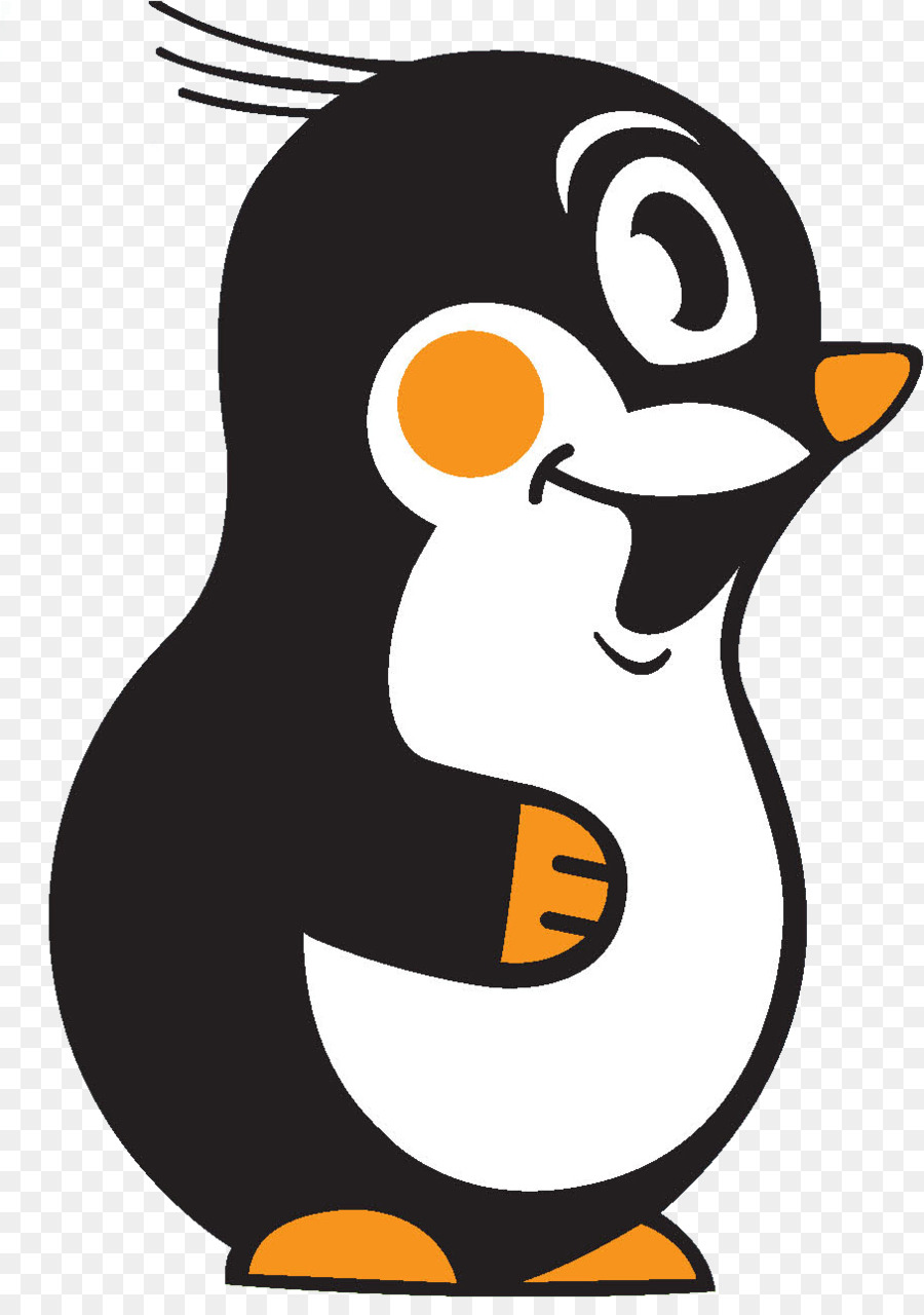 Penguin，Hitam PNG