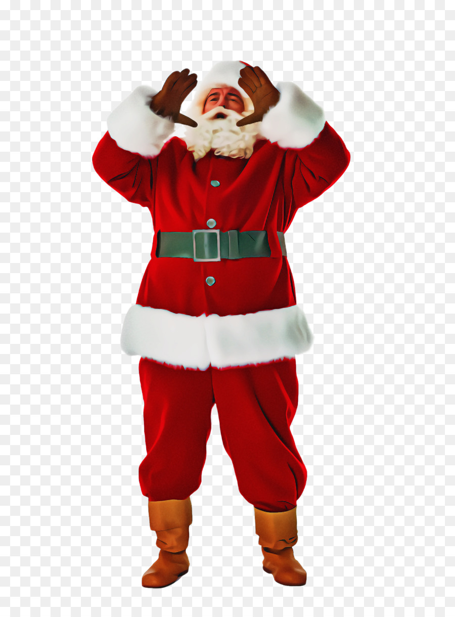 Santa Claus，Kostum PNG