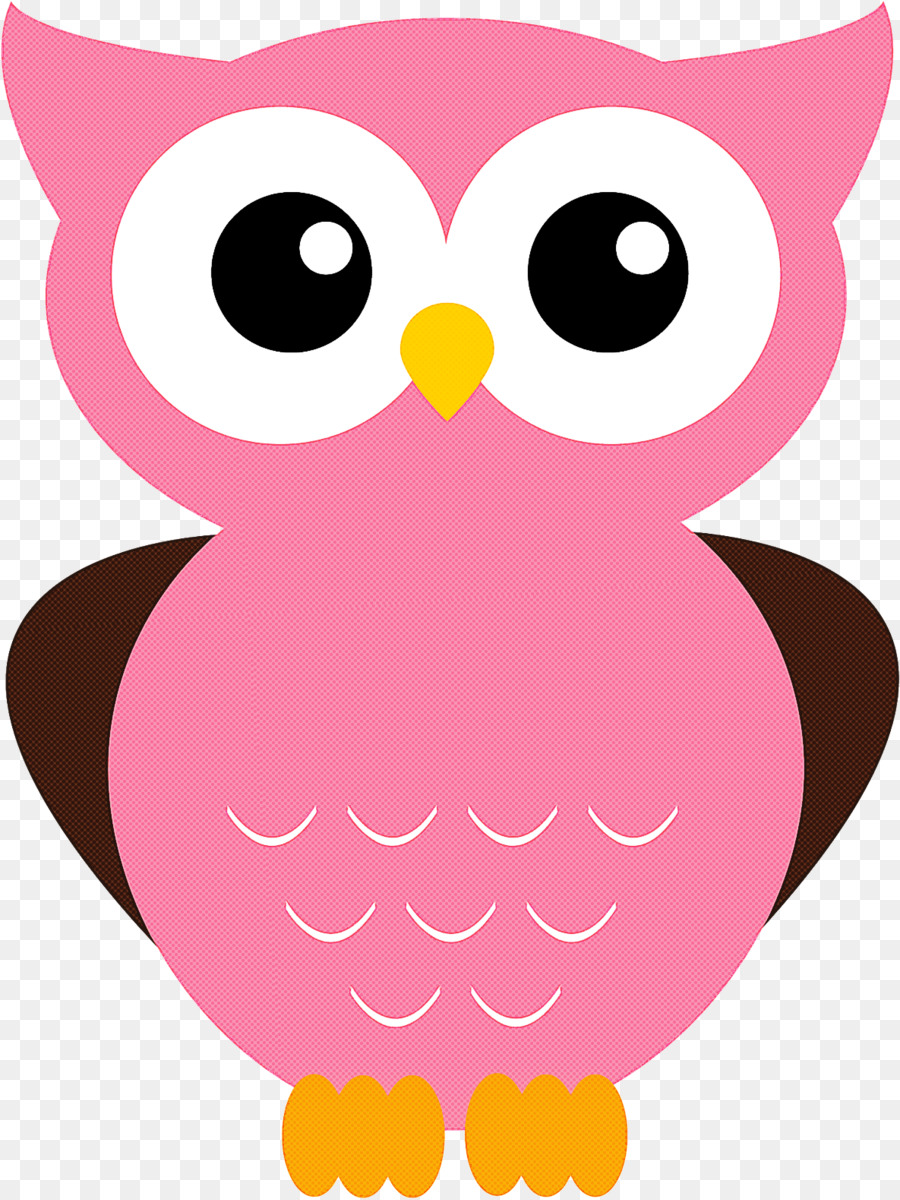 Burung Hantu  Pink Kartun  gambar  png