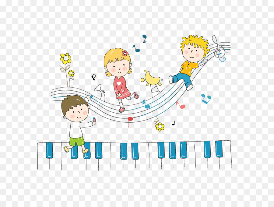 Anak Anak Di Piano，Musik PNG