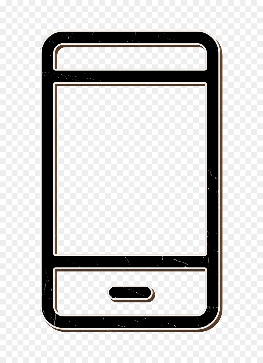 Bingkai Smartphone Kuning，Bingkai PNG