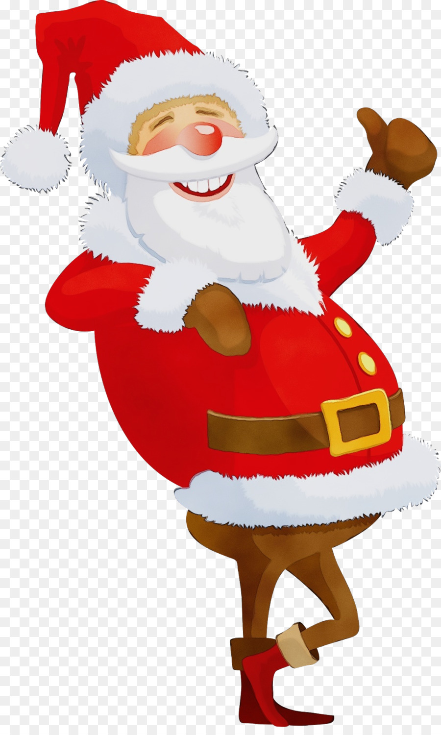 Santa Claus，Kartun PNG