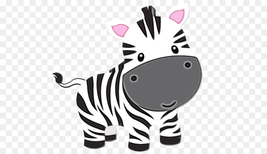 Zebra Kartun Hewan Gambar Gambar Png