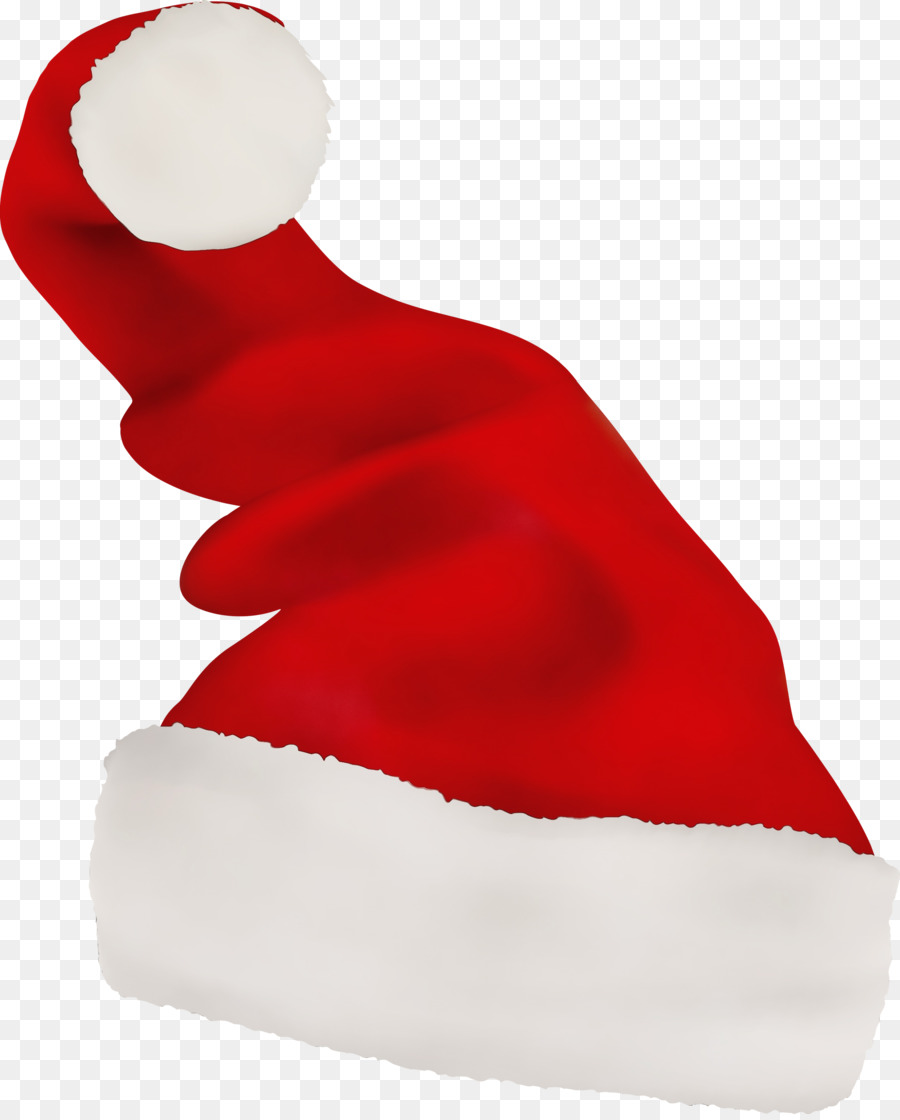 Santa Claus，Merah PNG