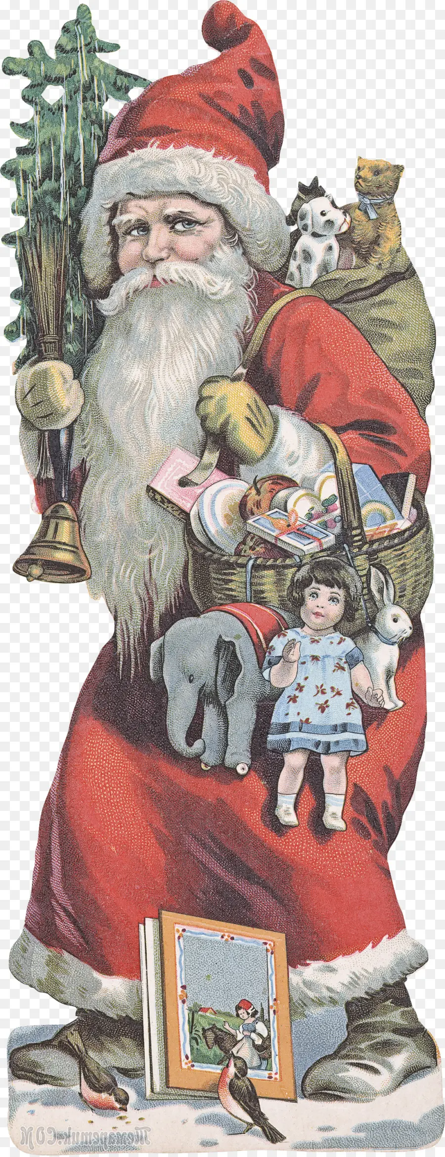 Santa Claus，Malam Natal PNG