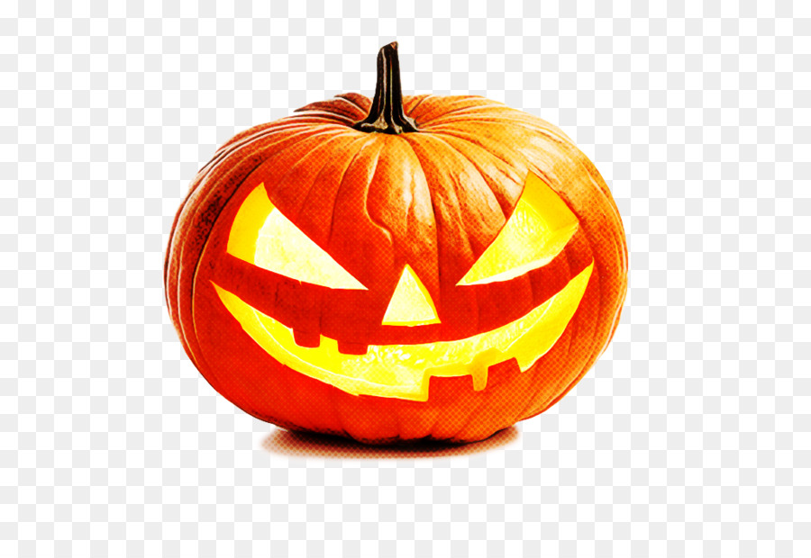 Jack O' Lantern，Labu Kuning PNG