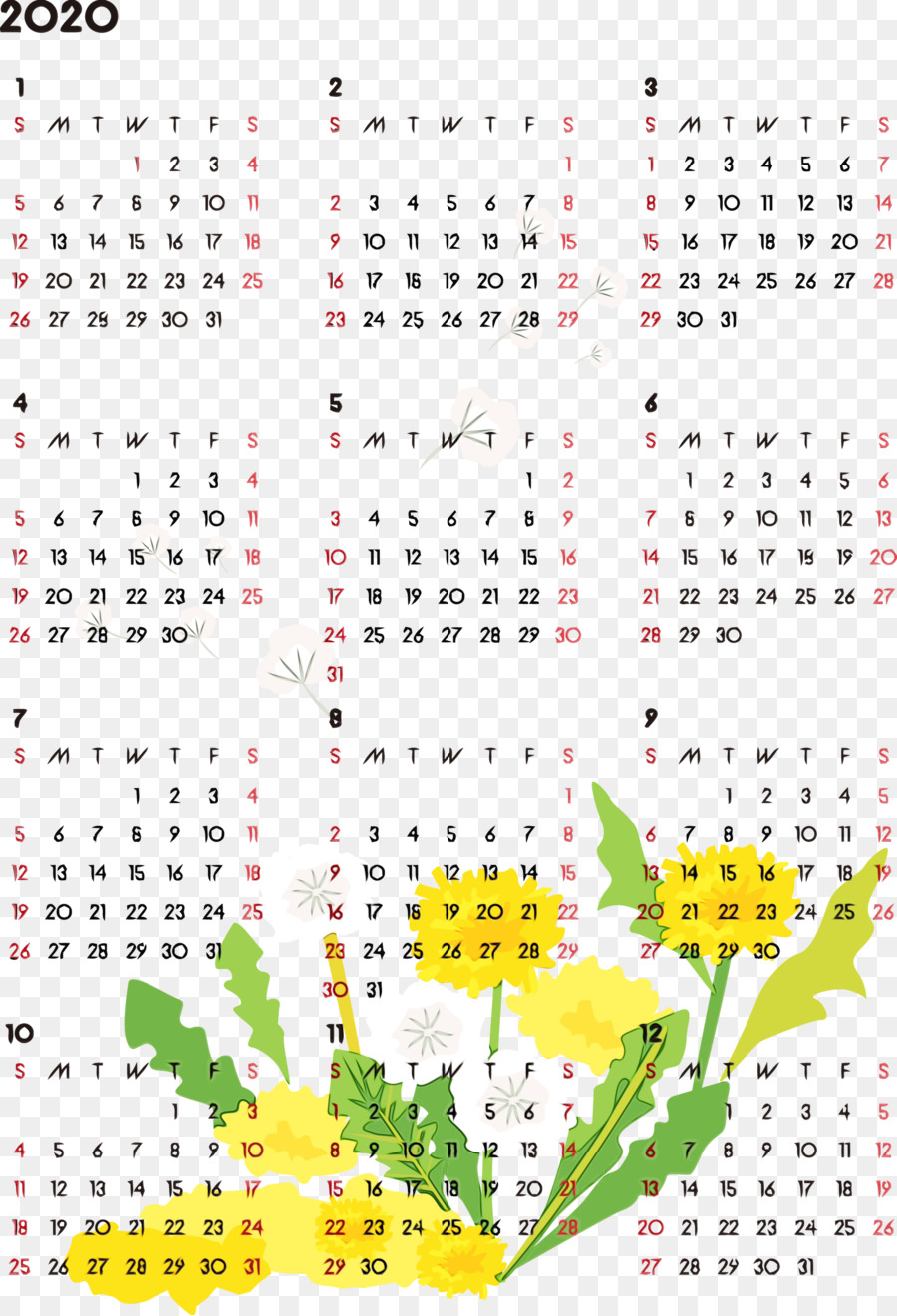 Teks，Kalender PNG