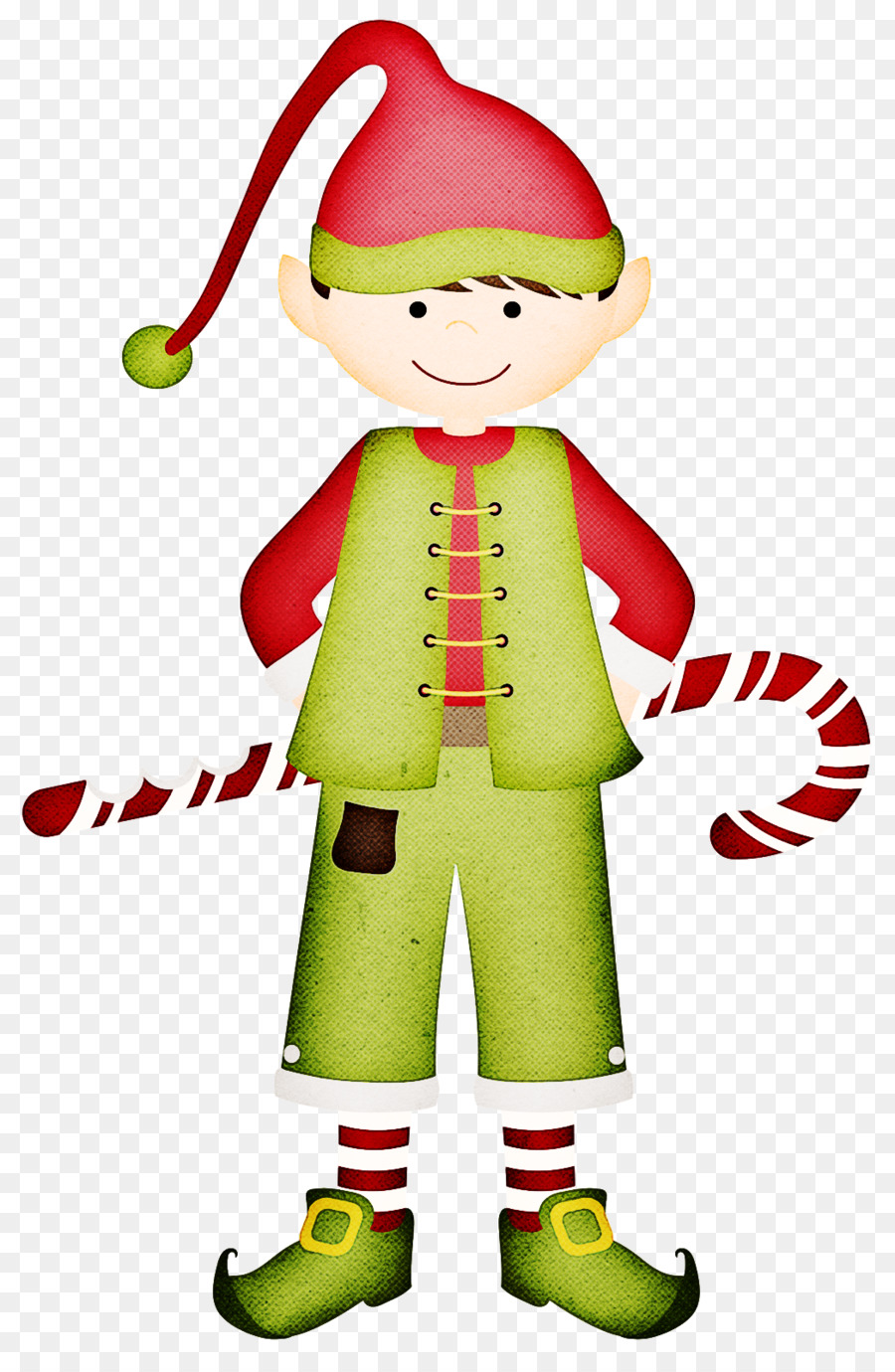 Kartun，Natal Elf PNG