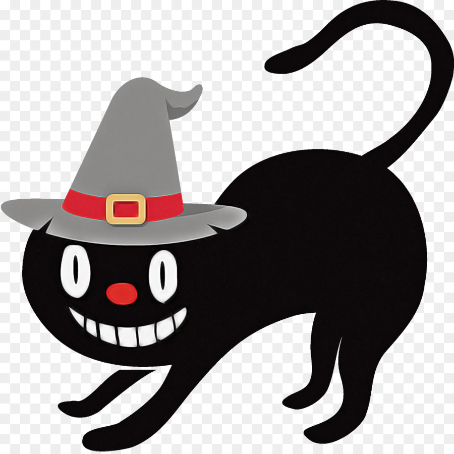 Kucing Hitam，Hallowen PNG