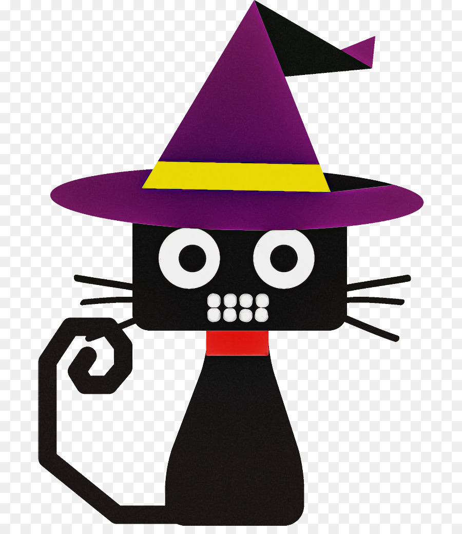 Kucing Hitam，Hallowen PNG