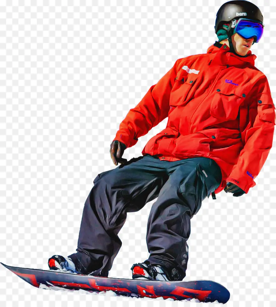 Pemain Ski，Snowboarding PNG
