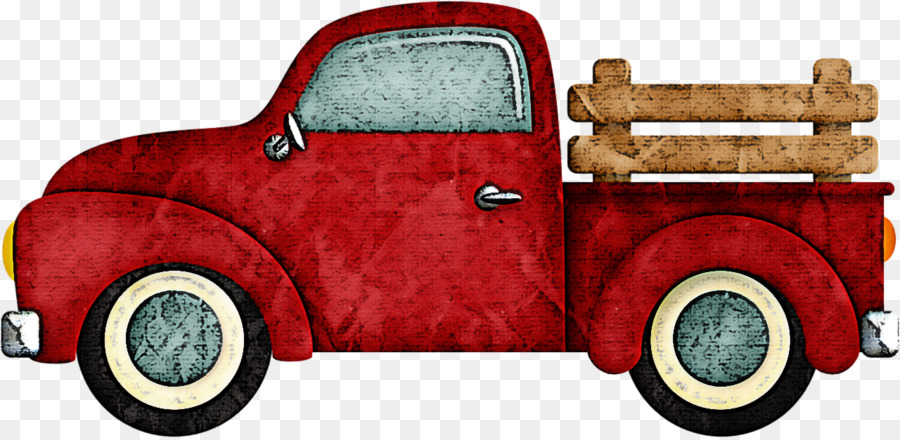 Mobil Vintage，Merah PNG