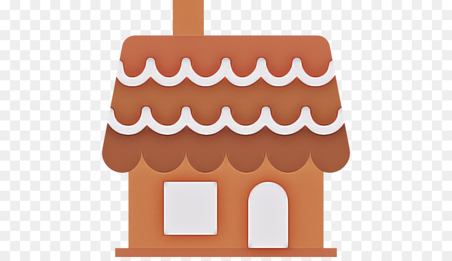 Gingerbread House，Orange PNG