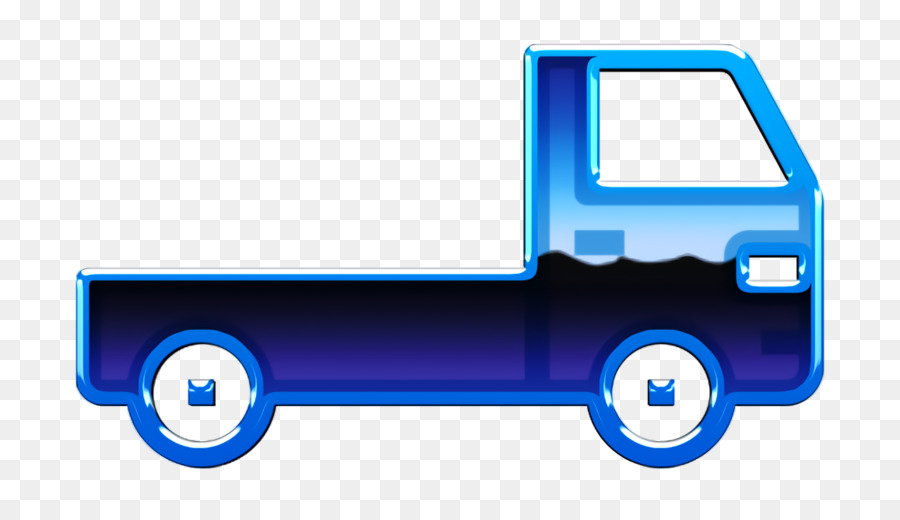 Truk Pickup Biru，Truk PNG