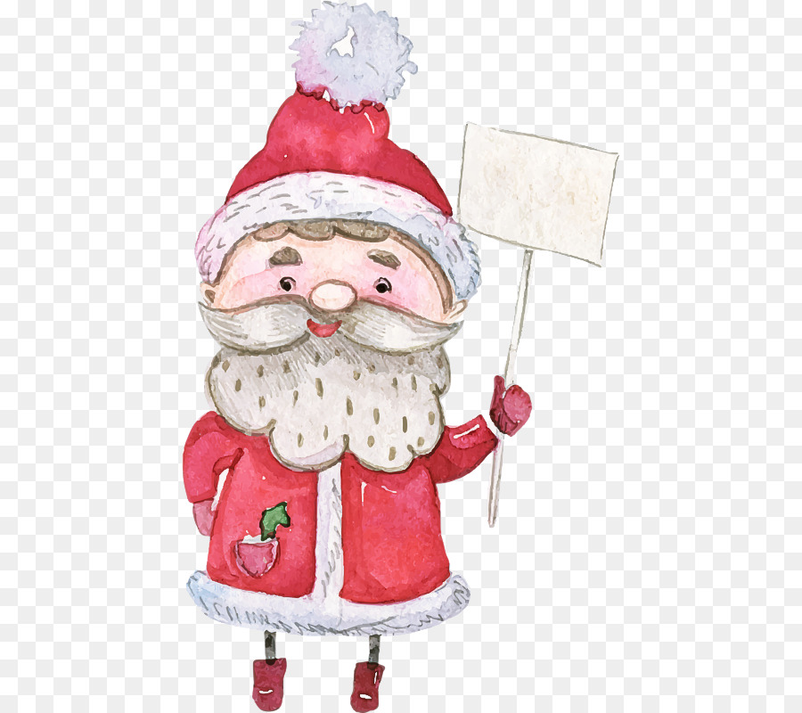 Santa Claus，Liburan Ornamen PNG