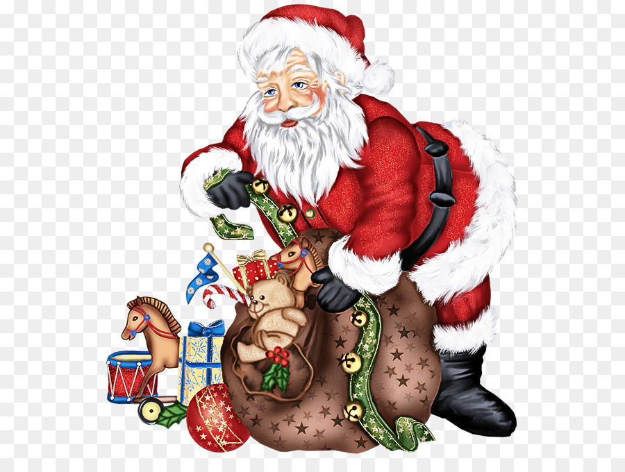 Santa Claus，Kartun PNG