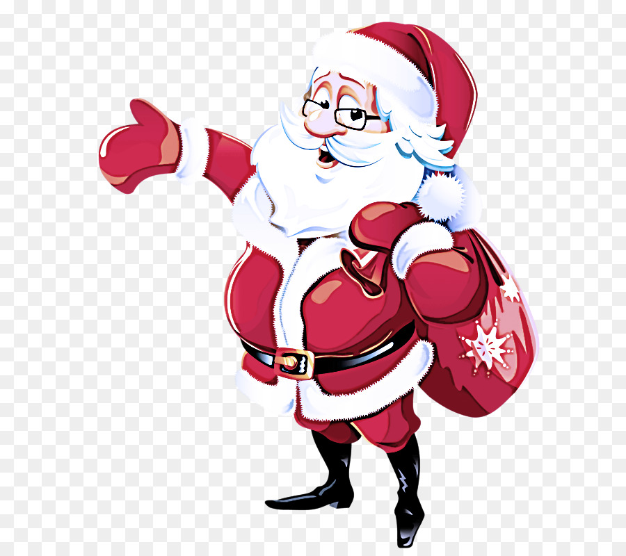 Santa Claus，Kartun PNG