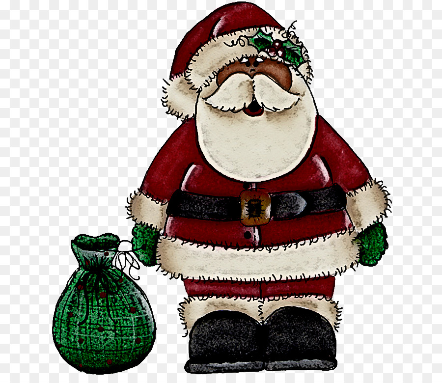 Santa Claus，Liburan Ornamen PNG